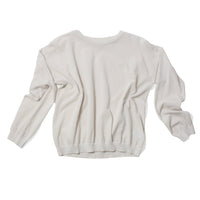 Evam Eva Cotton Pullover in Antique White