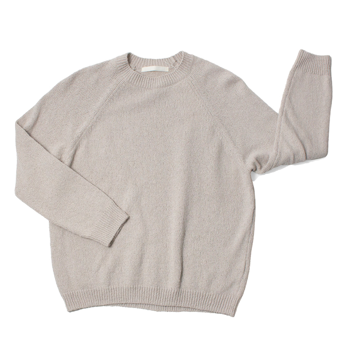 Evam Eva Roving Cotton Pullover in Ecru