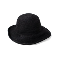 Evam Eva Raffia Hat in Black