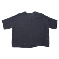 Evam Eva Linen Pullover in North Sea