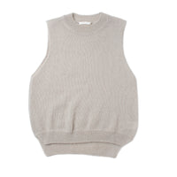 Evam Eva Mohair Silk Vest in Grege