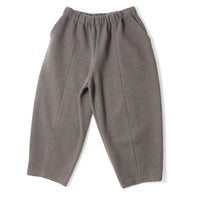 Evam Eva Press Wool Cropped Pants in Moss Gray