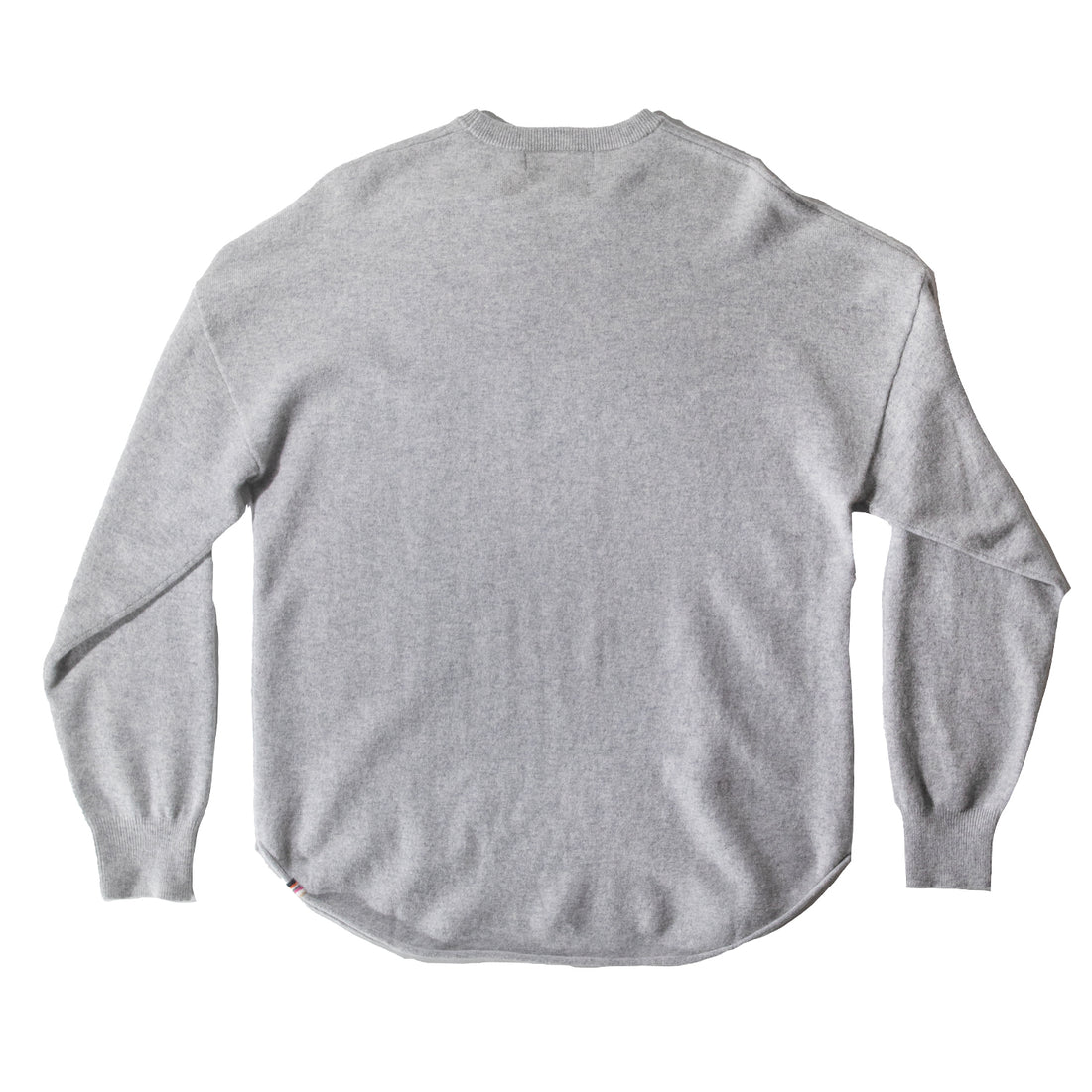 Extreme Cashmere Crew Hop Sweater in Grey