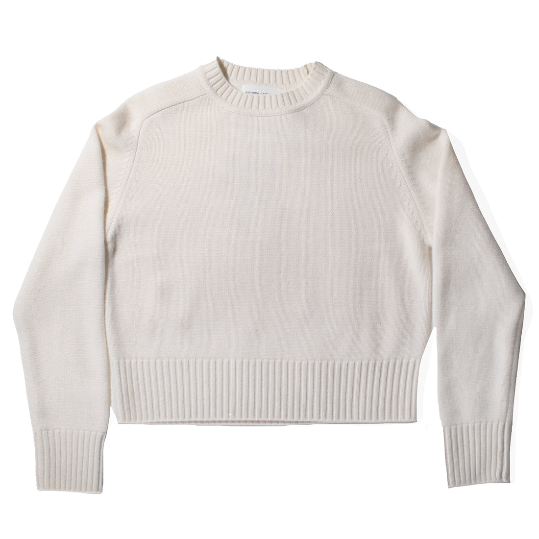 Extreme Cashmere Please Sweater in Cream