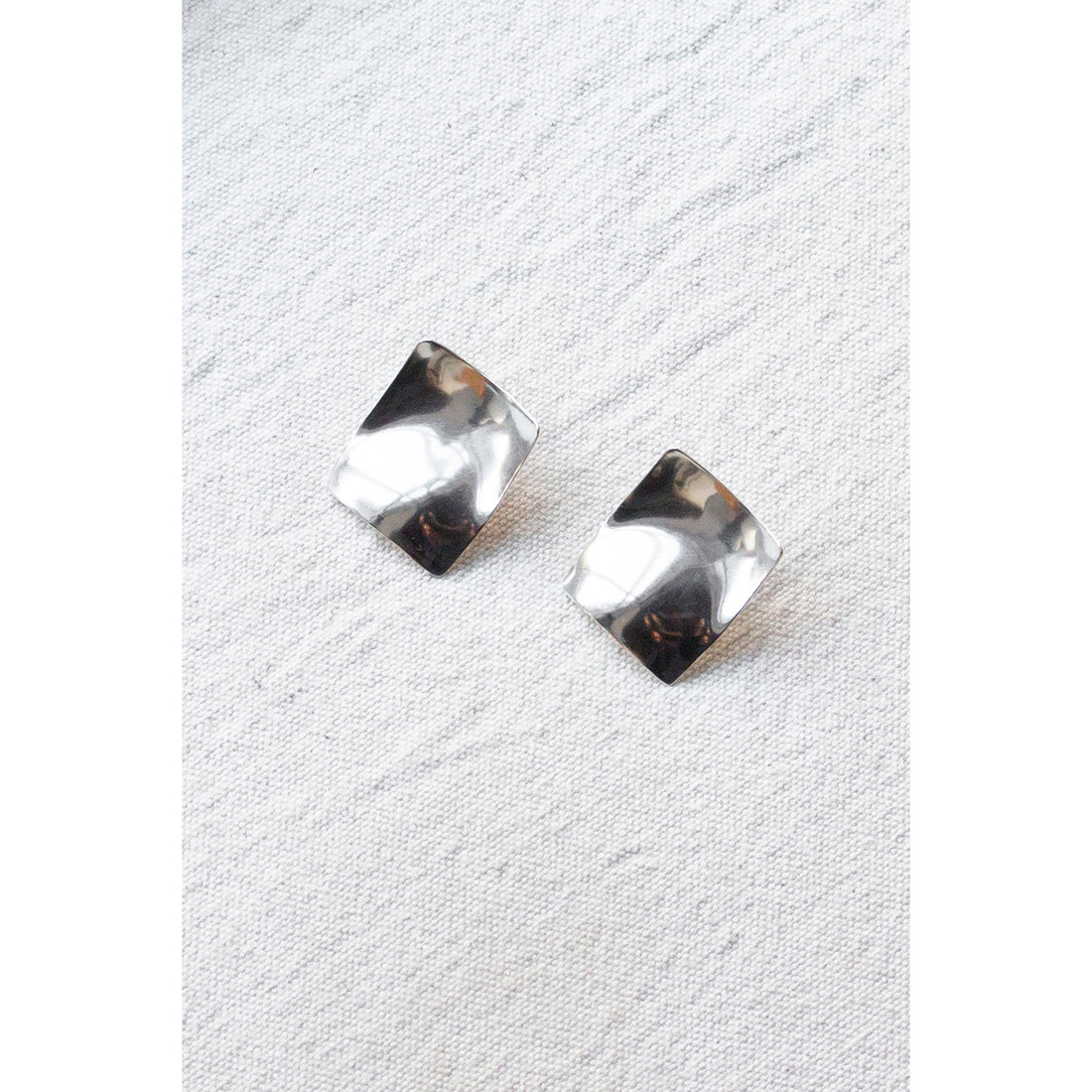 Fay Andrada Folio Large Earrings in Silver