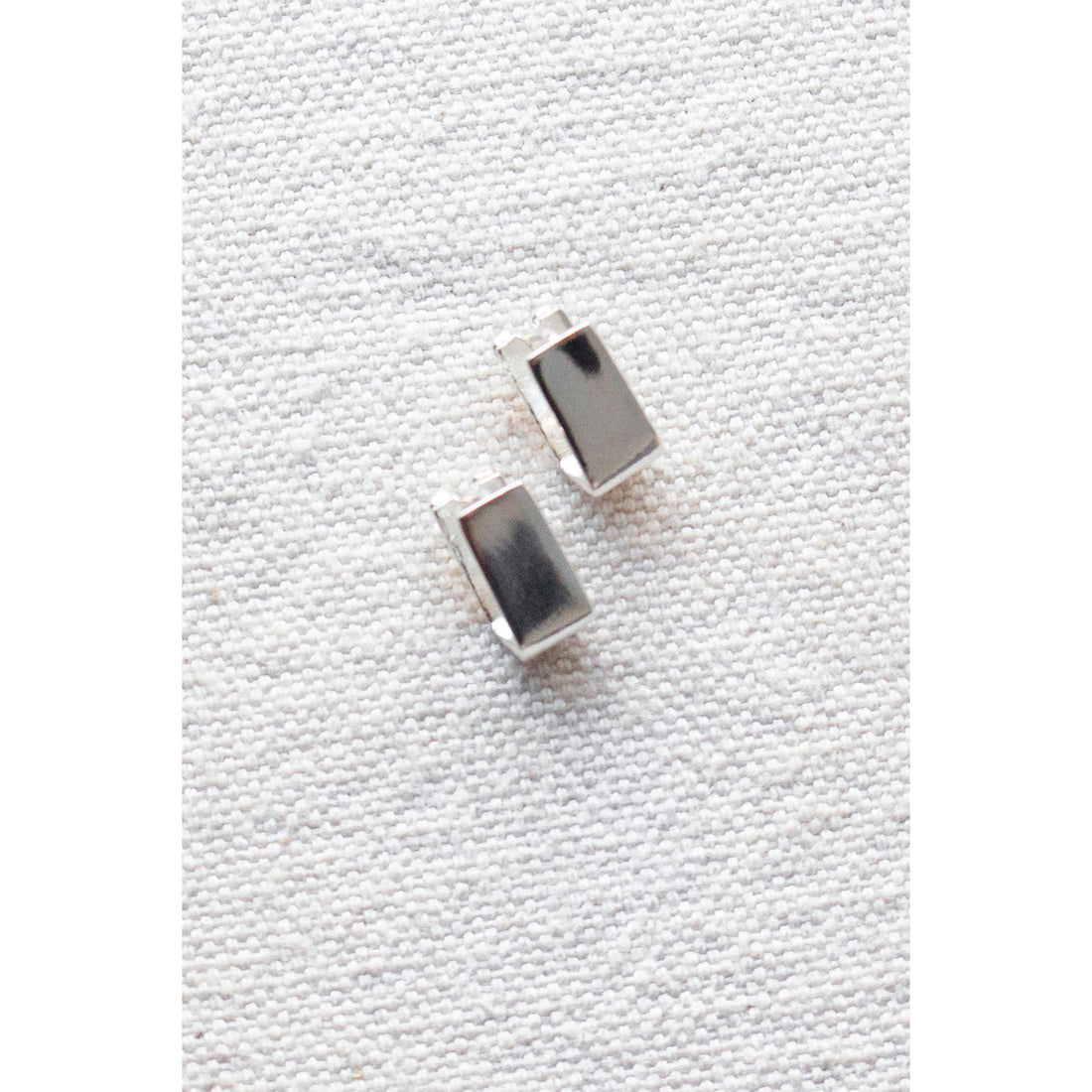 Fay Andrada Nuppi Small Hoops in Silver