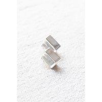 Fay Andrada Nuppi Small Hoops in Silver