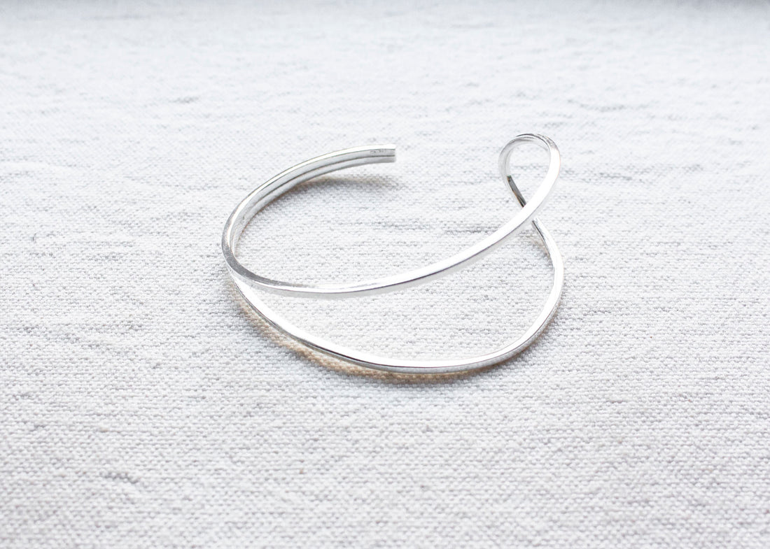 Fay Andrada Rata Cuff in Silver