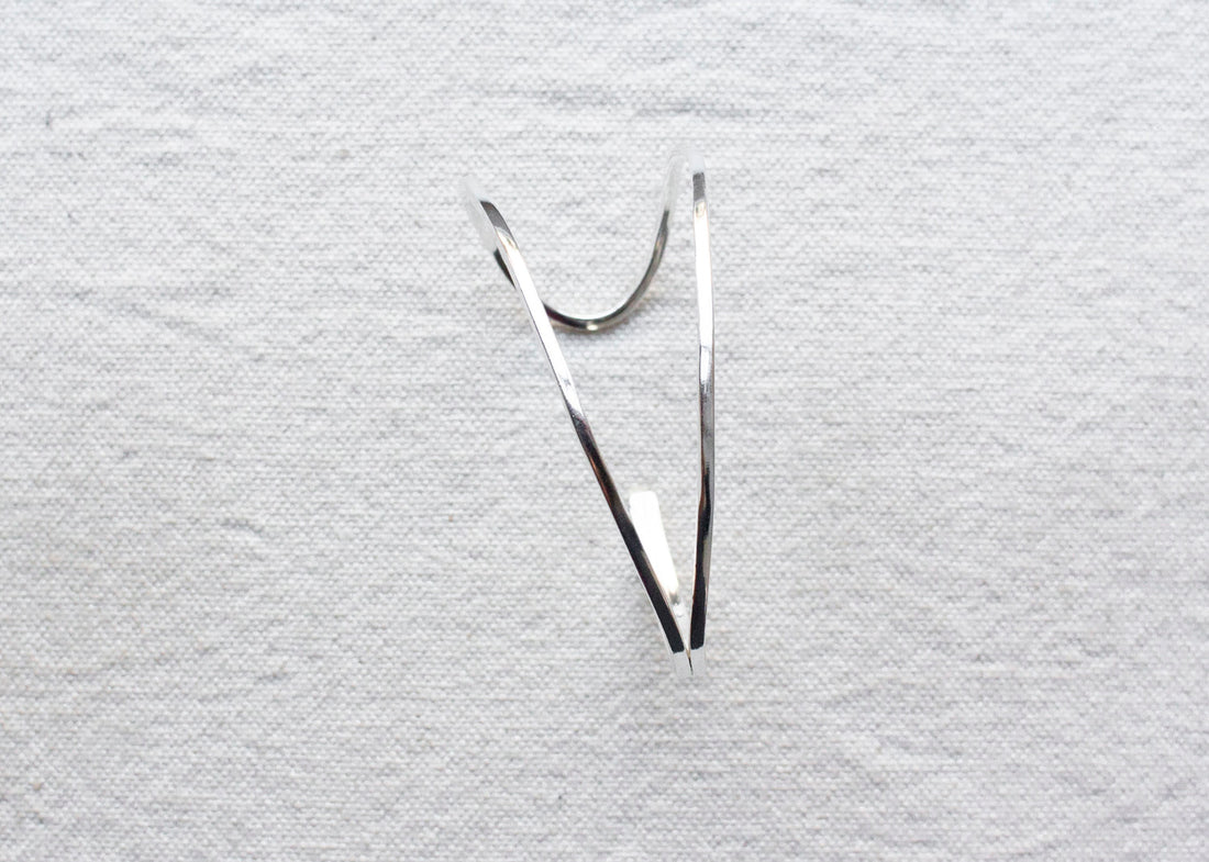 Fay Andrada Rata Cuff in Silver