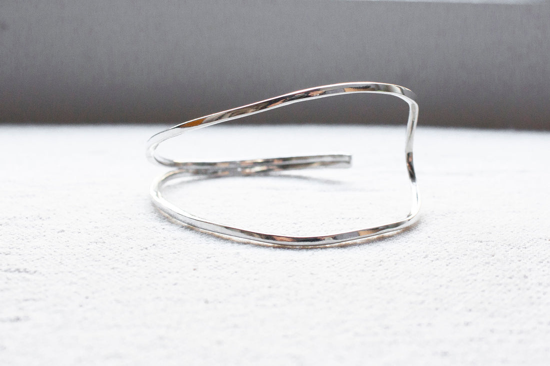 Fay Andrada Rata Cuff in Silver