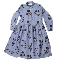 Fabiana Pigna Burgos Dress in Shadow Floral Print