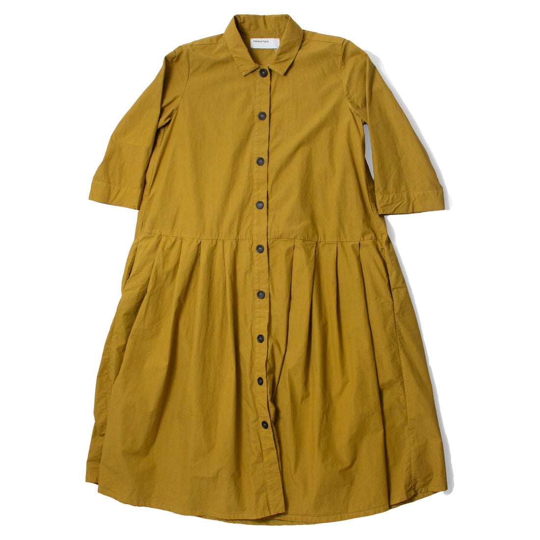 Fabiana Pigna Plato Dress in Mustard