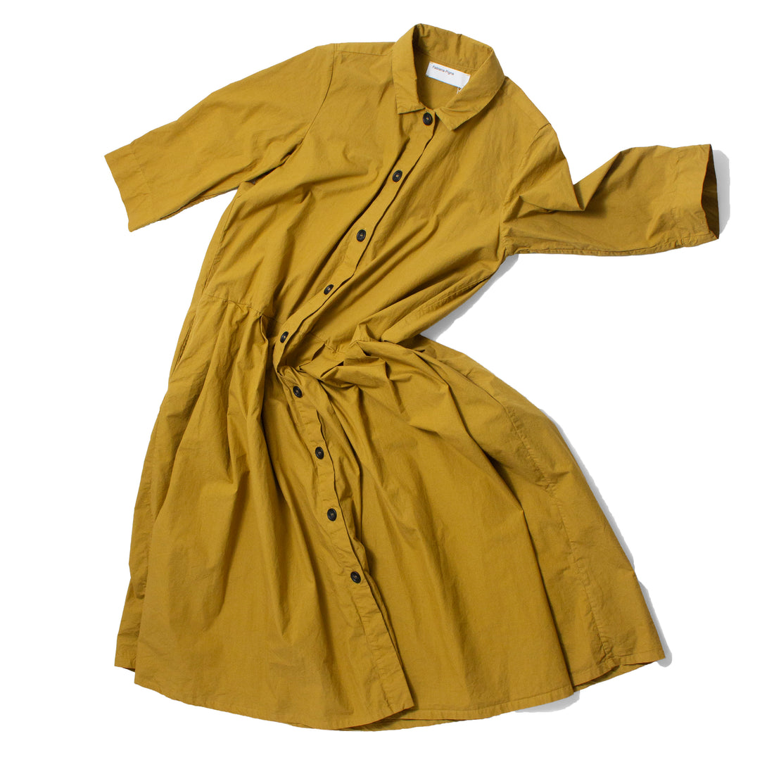 Fabiana Pigna Plato Dress in Mustard