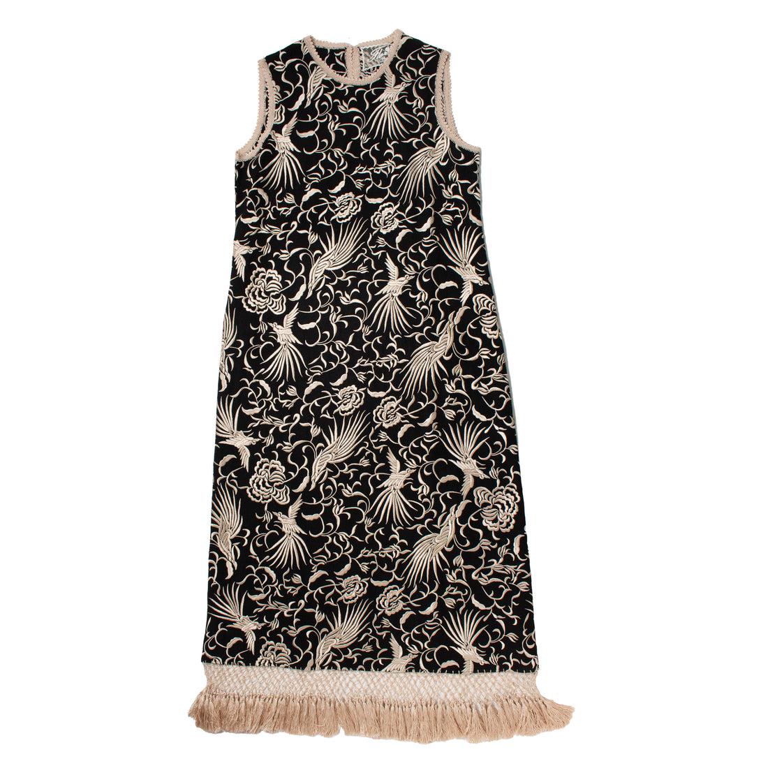 Flor Studio Clementine Dress in Black Embroidered Linen Flor Studio Clementine Dress in Black Embroidered Linen