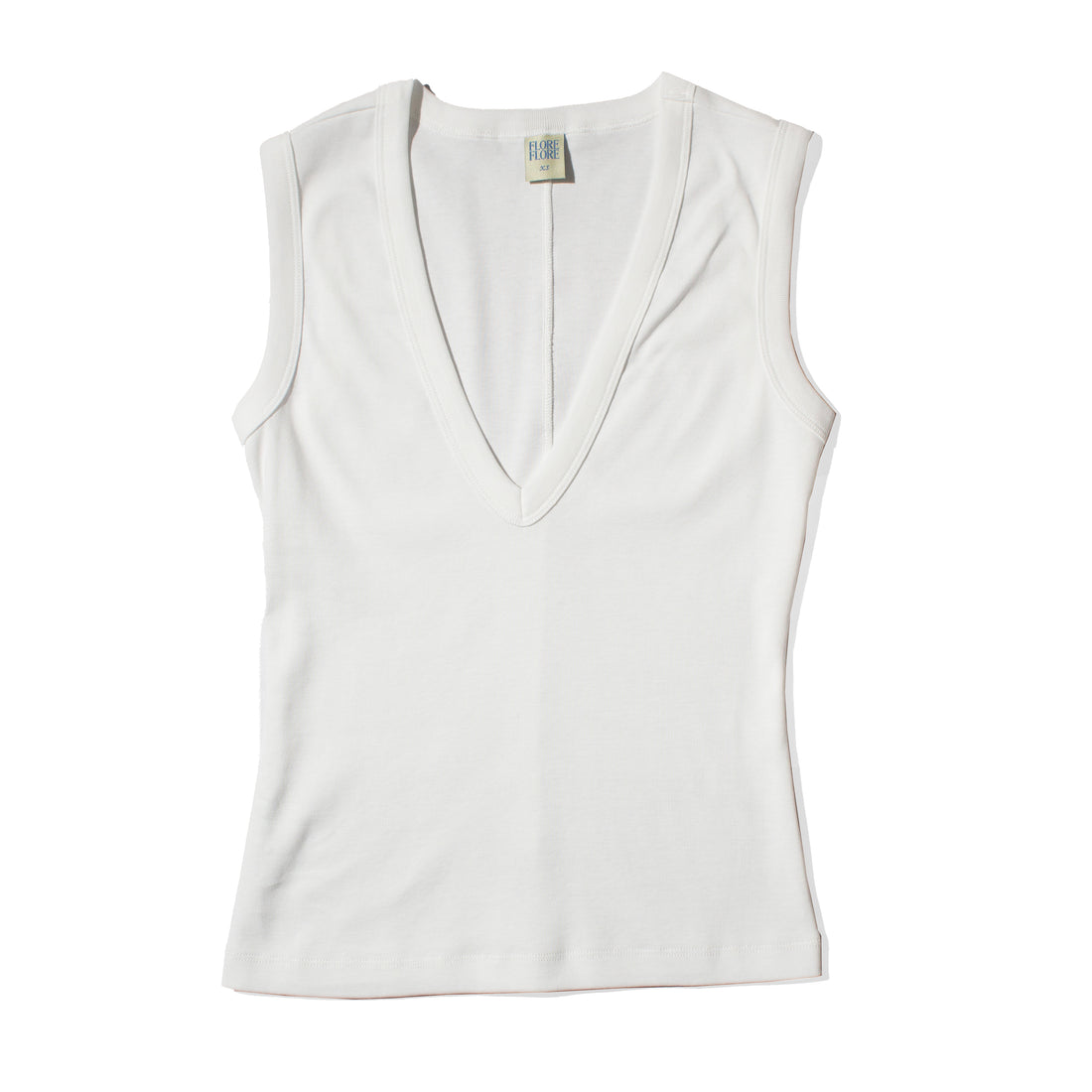 Flore Flore Dewi Tank in White