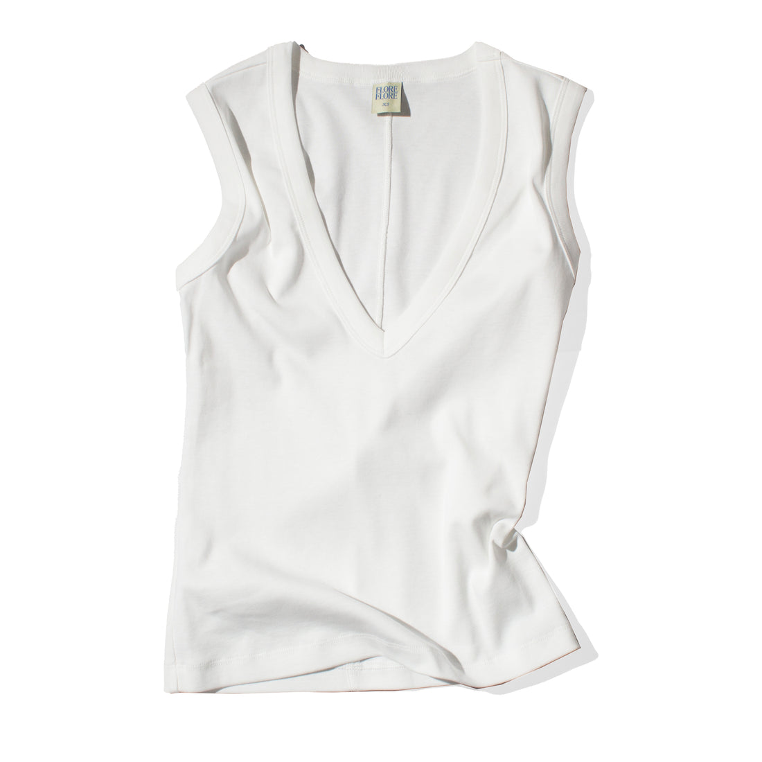 Flore Flore Dewi Tank in White