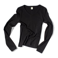 Flore Flore Jill Longsleeve in Black
