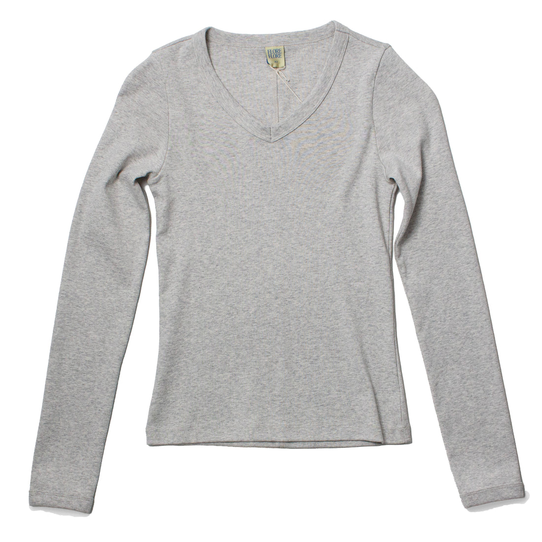 Flore Flore Jill Longsleeve in Heather Grey