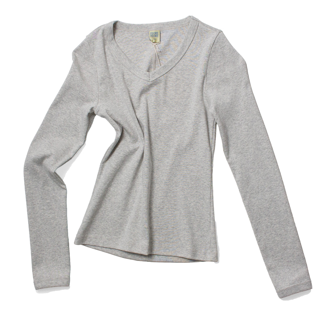 Flore Flore Jill Longsleeve in Heather Grey