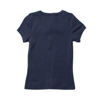 Flore Flore Lulu Baby Tee in Navy