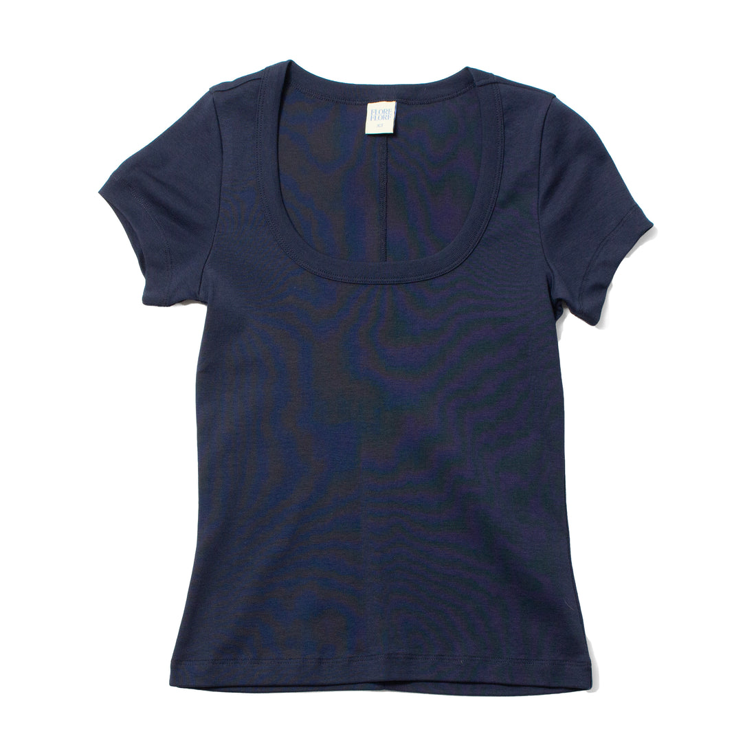 Flore Flore Lulu Baby Tee in Navy
