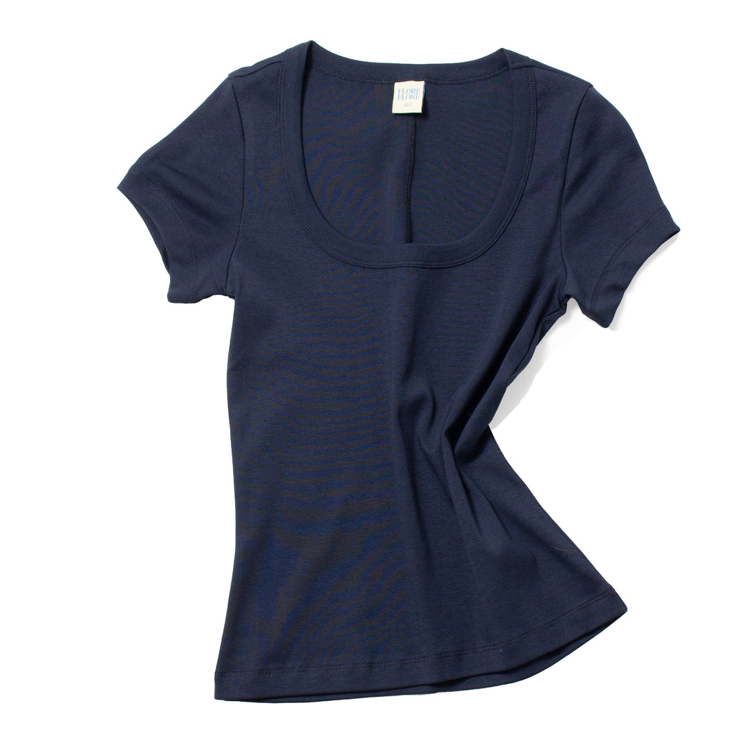 Flore Flore Lulu Baby Tee in Navy