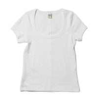 Flore Flore Lulu Baby Tee in White