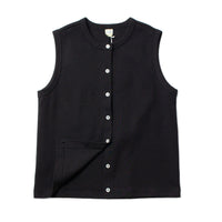 Flore Flore Poppy Sleeveless Cardigan in Black