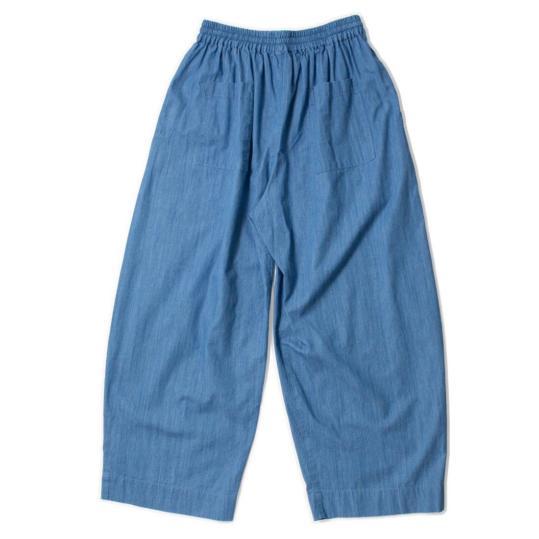 Grei East Pant in Sky Blue Washed Chambray