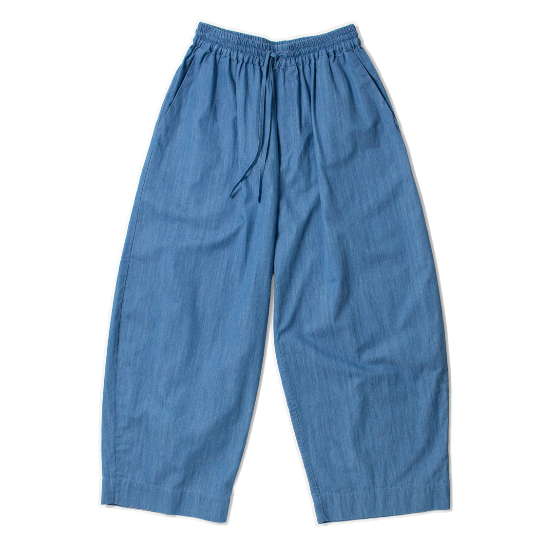 Grei East Pant in Sky Blue Washed Chambray