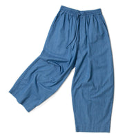 Grei East Pant in Sky Blue Washed Chambray