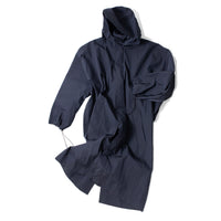 Grei Hooded Nomad Parka in Midnight