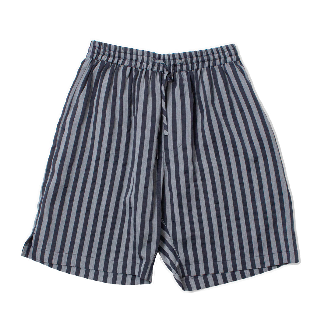 Grei PTO Easy Short in Wide Ripple Stripe Blue Mix