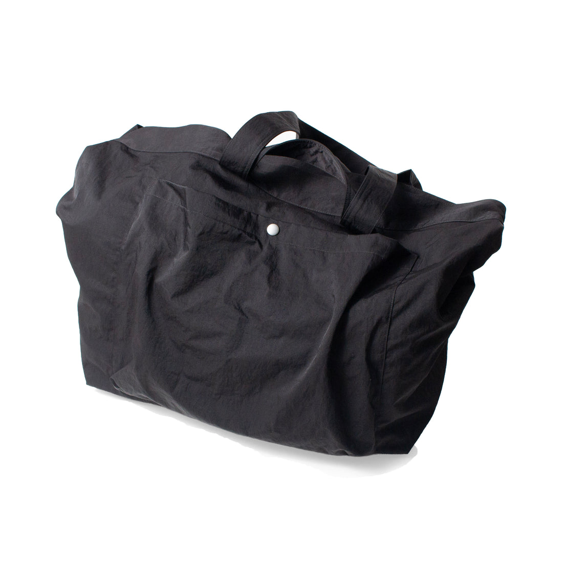 Grei Tri Pocket Slouchy Tote in Black