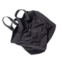 Grei Tri Pocket Slouchy Tote in Black