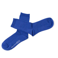 Hansel from Basel Essential Rib Trouser Crew in Cobalt