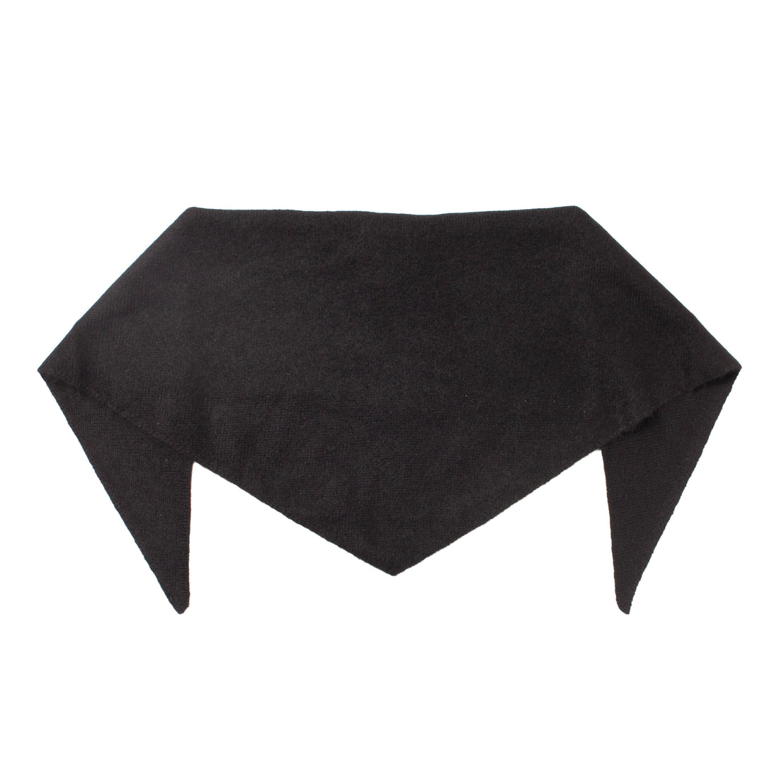 Hansel from Basel Cashmere Triangle Scarf in Black