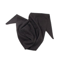 Hansel from Basel Cashmere Triangle Scarf in Black