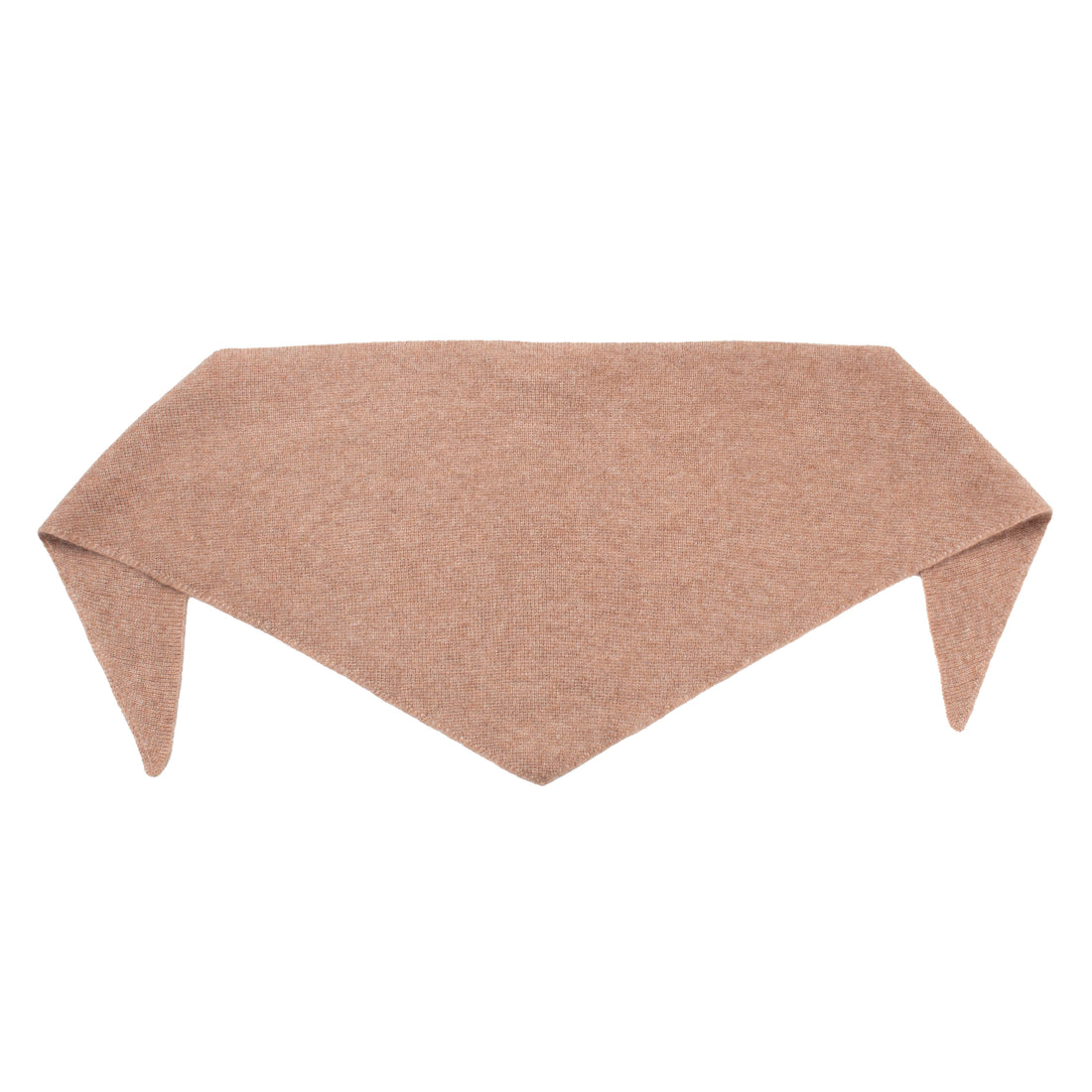 Hansel from Basel Cashmere Triangle Scarf in Fawn