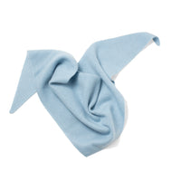 Hansel from Basel Cashmere Triangle Scarf in Powder Blue