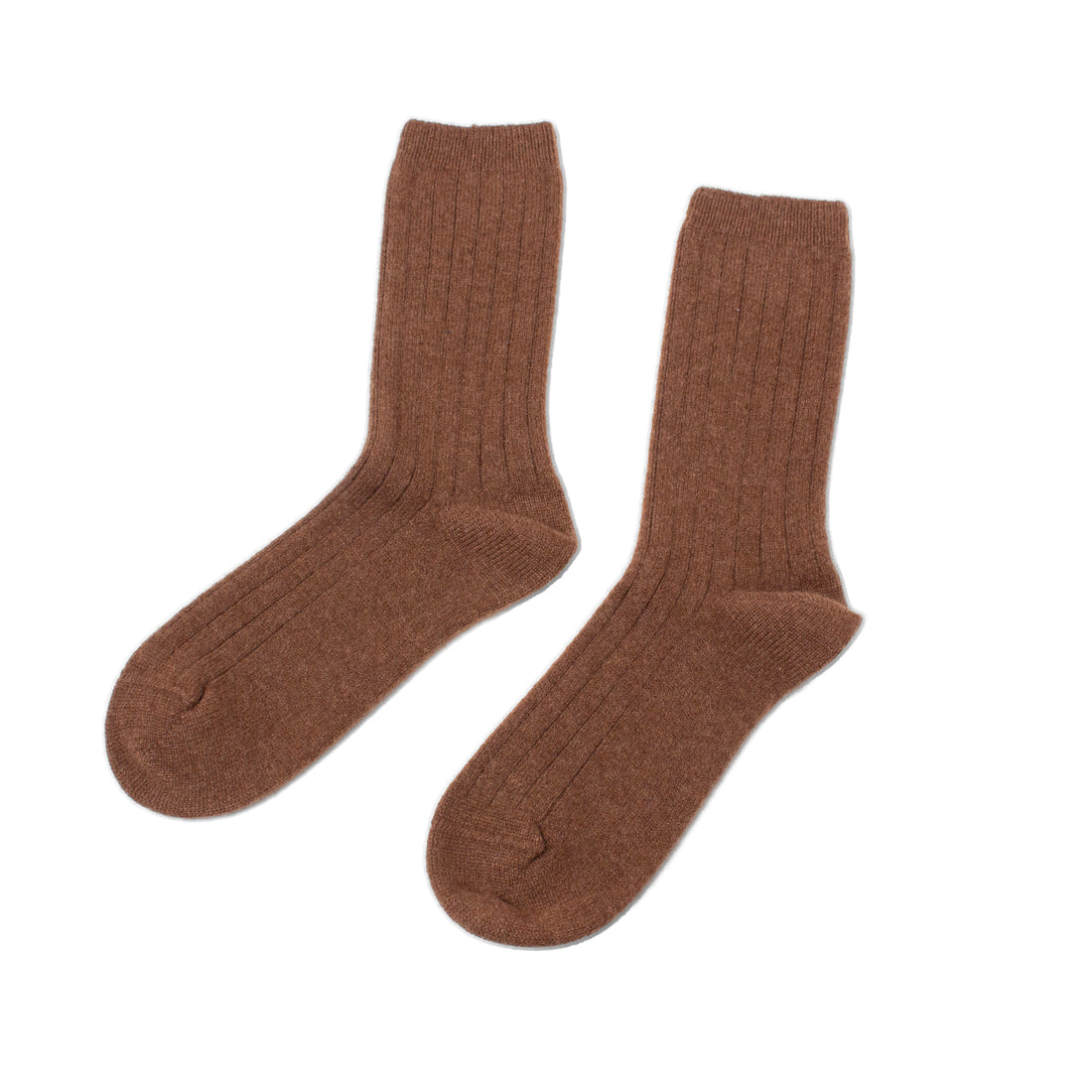 Hansel from Basel Italia Cashmere Cozy Rib Crew in Espresso