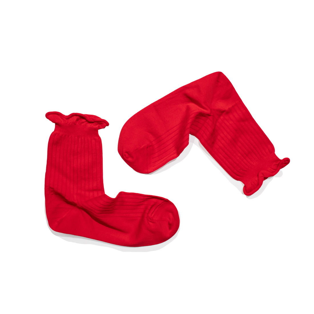 Hansel from Basel Sea Island Cotton DC Crew in Red