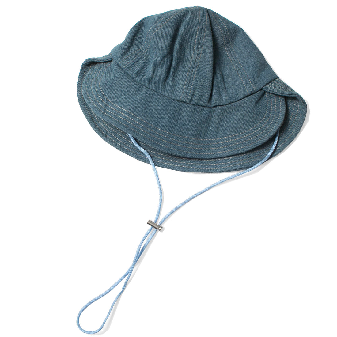 Hansel from Basel Tulip Bucket Hat in Denim