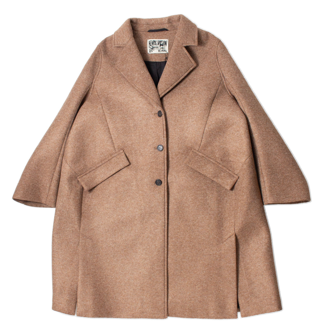 Henrik Vibskov 3D Coat in Camel