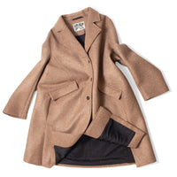 Henrik Vibskov 3D Coat in Camel