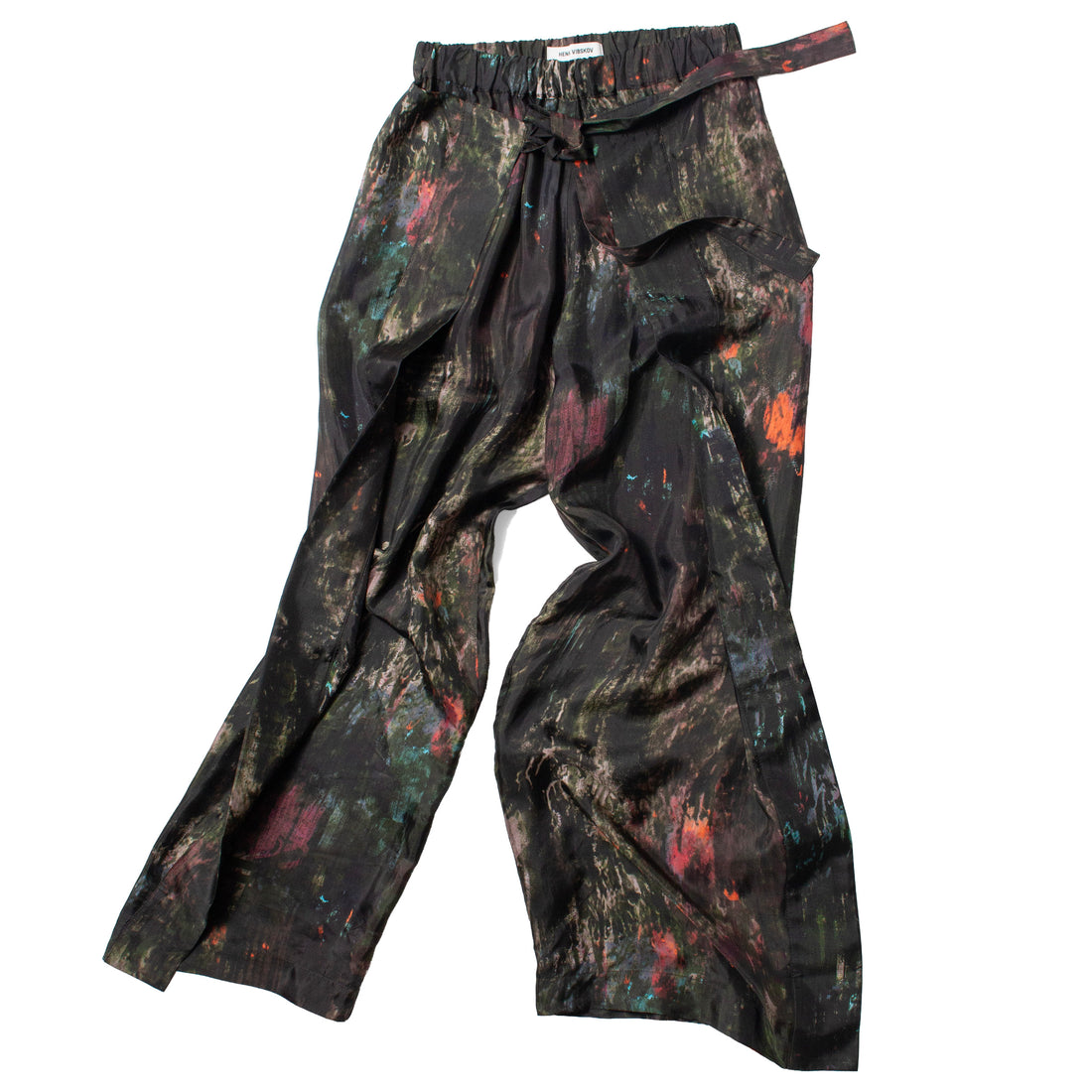 Henrik Vibskov Fold Pants in Swamp Reflections