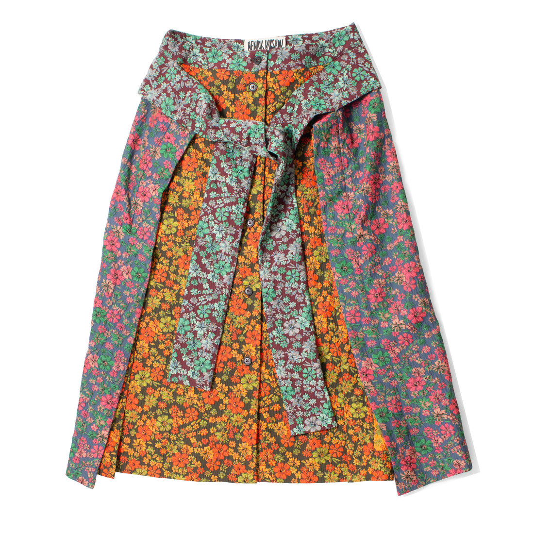 Henrik Vibskov Leek Skirt in Floral Affairs