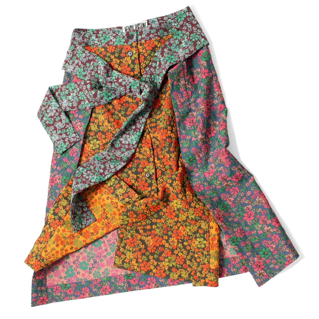 Henrik Vibskov Leek Skirt in Floral Affairs