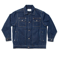 Henrik Vibskov Mads Jacket in RInse Denim