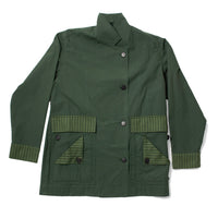 Henrik Vibskov Mid-Air Jacket in Garden Green